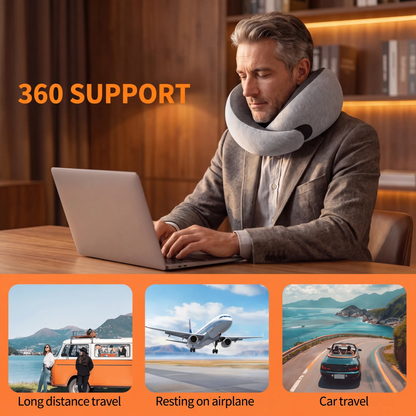 CloudNine - 360° Memory Foam Neck Pillow