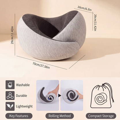 CloudNine - 360° Memory Foam Neck Pillow