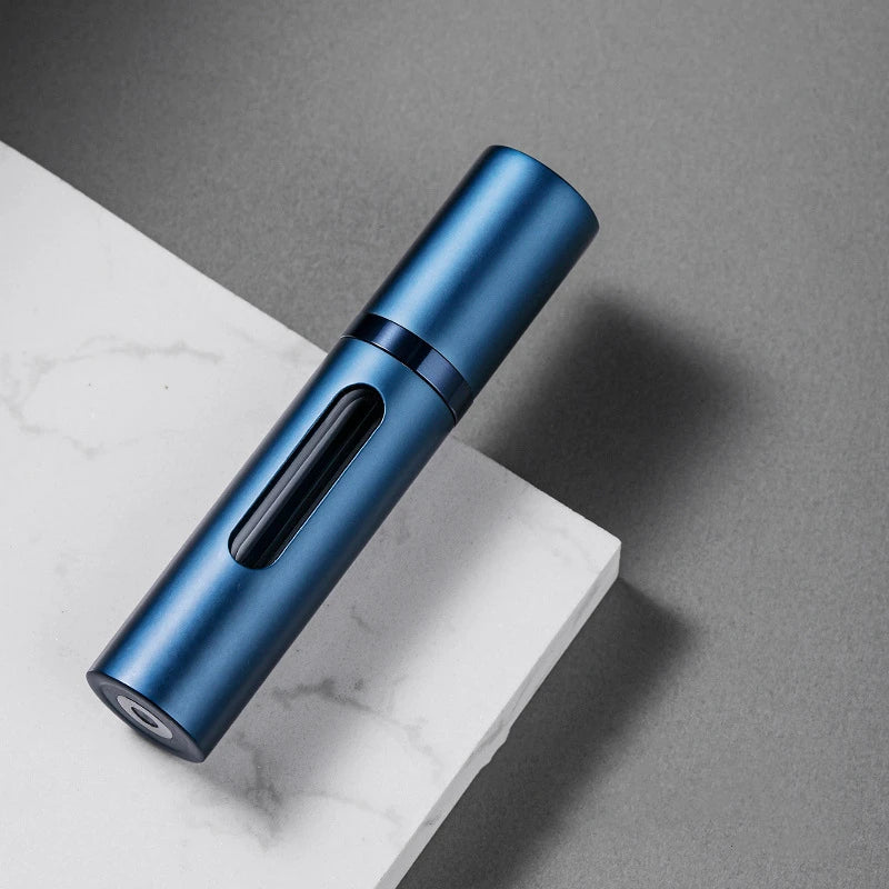 8Ml Glass Refillable Perfume Bottle with Spray Scent Pump Portable Travel Empty Cosmetic Containers Mini Spray Atomizer Bottle