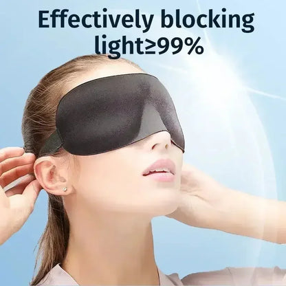 Sleeping Mask Cover Slaapmasker Blockout Eye Comfort Blindfold Concave Light with Women Men Aid Eye Travel