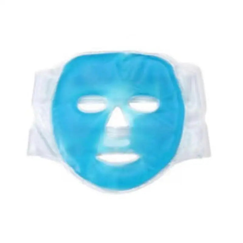 Cold Gel Face Mask Ice Compress Blue Full Face Moisturizing Cold with Relaxation Faicial Pack Face Pad