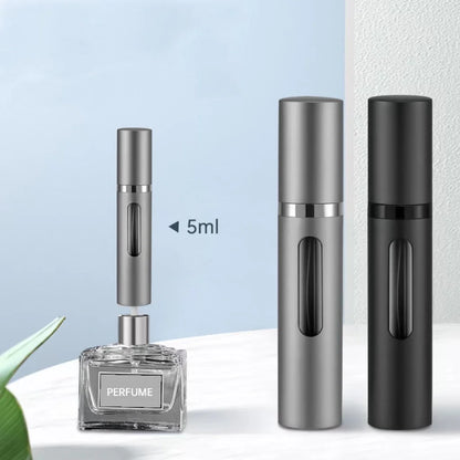 8Ml Glass Refillable Perfume Bottle with Spray Scent Pump Portable Travel Empty Cosmetic Containers Mini Spray Atomizer Bottle